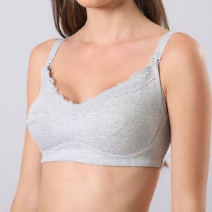 Sosten Algodon Y Lycra Flores Maternal Mujer 12182-54
